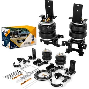 TORQUE Airbag Air Bag Suspension Kit for 2000-2006 Ford Excursion 4WD only Rear Helper Bag Spring Towing 5000 lbs (Replaces Firestone Ride Rite 2251) (TR2251)