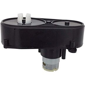 Children Electric Car Steering Gearbox with 12 Volt Motor, 12V 390 Steering Motor for Remote Control Car, Children Ride On Car Replacement Parts