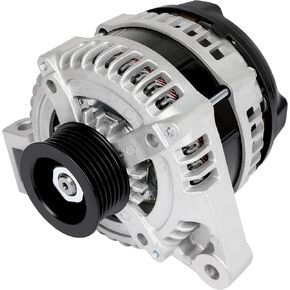 Alternator Compatible for Chevy for Malibu 2008-2012 3.6L for GMC Terrain 2013-2017 3.6L for Saturn Aura 2008-2009 3.6L, 140Amp/12Volt High Output Alternator Replaces 104210-5410 104210-2890