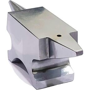 1.1 lb Double Horn Steel Anvil – Tool for Jewelry Making, Metal Forming, Hammering, and Stamping