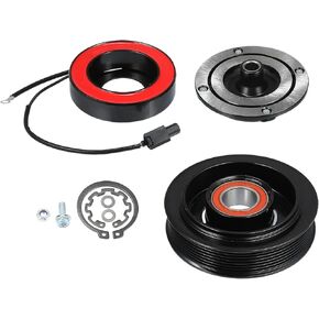 uxcell AC Compressor Clutch Set Replace for Honda Accord 2008-2012 A/C Clutch Repair Assembly