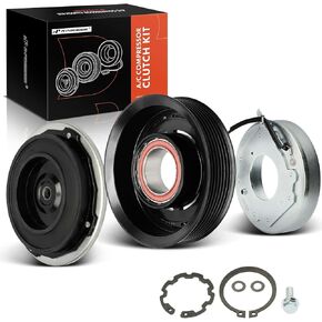 A-Premium Air Conditioner AC Compressor Clutch Kit Compatible with Toyota Camry 2012-2017, Highlander 2011-2013, Sienna 2011-2016, Avalon 2013-2018 & Lexus ES350 2013-2018, RX350 2010-2015, 3.5L