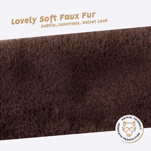 Futrzane Modern Snood - Faux Fur Infinity Scarf for Women - Soft Winter Cowl in Kuwait