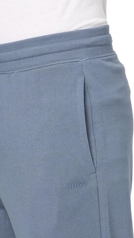 HUGO Men's Hit Logo French Terry Cuffed Joggers in Saudi Arabia