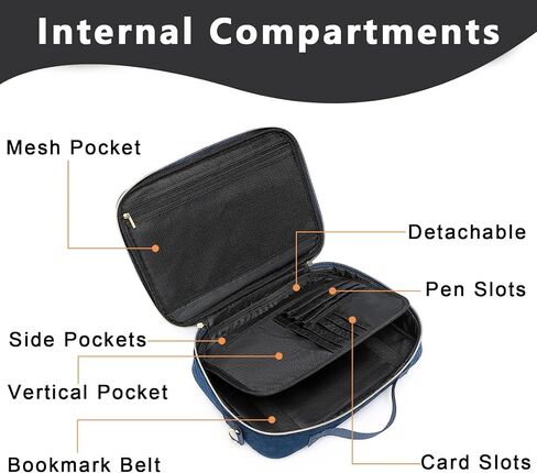 Bible Cover Case for Women Detachable Bible Bag Shoulder Strap Church Bag Large Bible Covers Carrying Bible Case for Men in Saudi Arabia