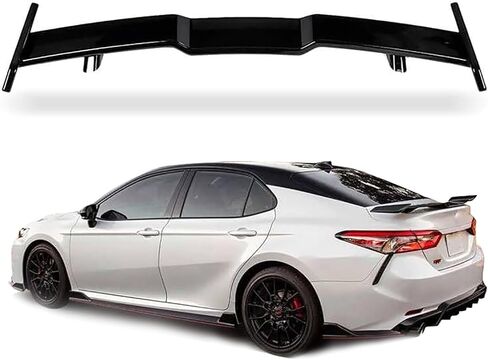vks Gloss Black Highkick Trunk Spoiler Wing JDM TRD Style for 2018 2019 2020 2021 2022 2023 2024 Toyota Camry Rear Trunk Spoile in Saudi Arabia