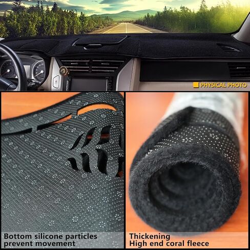 Dashboard Cover Dash Cover Mat Pad Custom Fit for 2018-2023 Chevy Chevrolet Traverse Accessories，Dashboard Protector Anti Glare in Saudi Arabia