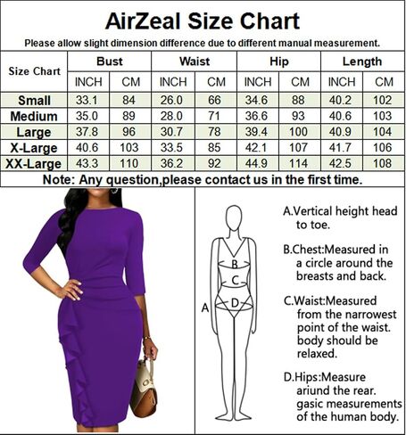 Women's Church Dresses 3/4 Sleeve Ruffle Vintage Bodycon Ruched Work Business Pencil Party Midi Dress in Saudi Arabia