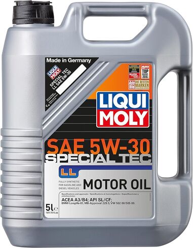 Liqui Moly Special Tec LL SAE 5W-30 | 5 L | Synthesis Technology Motor Oil | SKU: 2249 in Saudi Arabia