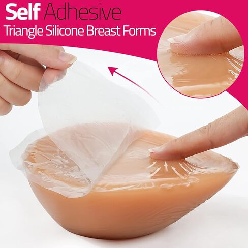 أشكال صدر سيليكون مثلثة ذاتية اللصق من IVITA in Kuwait