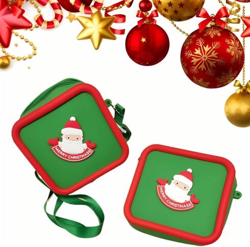 2PCS/Lot Christmas Gifts Child Cartoon Bags Coin Purses Fashion Can Be Worn On One Shoulder Can Be Crossbody Backpack Silicone Camera Bags in Saudi Arabia