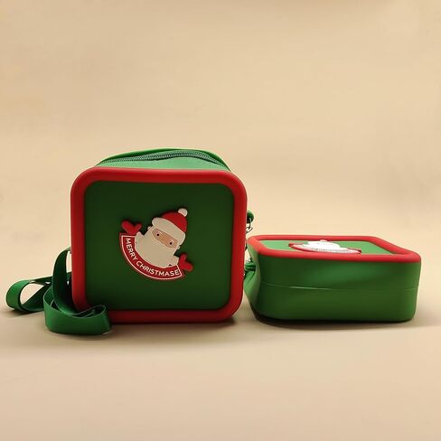 2PCS/Lot Christmas Gifts Child Cartoon Bags Coin Purses Fashion Can Be Worn On One Shoulder Can Be Crossbody Backpack Silicone Camera Bags in Saudi Arabia