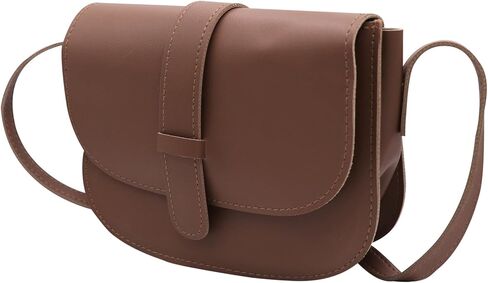 حقائب كروس للنساء، محفظة صغيرة على شكل سرج، حقائب كتف بوهو عتيقة من الجلد الصناعي، محفظة كاجوال للسفر in Kuwait