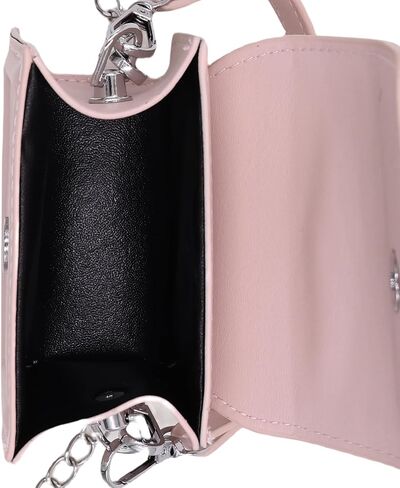 Kids Girls Mini Cute Bow Purse Handbag PU Leather Crossbody Shoulder Chain Bag Small Tote Handbag Wallet Pouch in Saudi Arabia