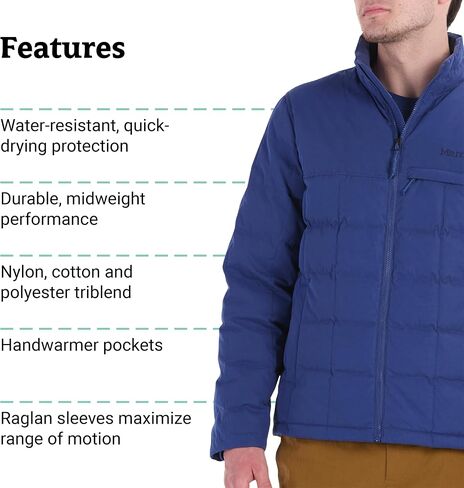MARMOT Men's Burdell Down Jacket in Saudi Arabia