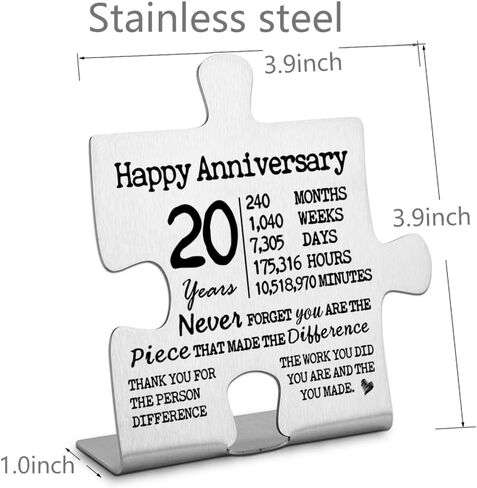 هدايا لوحة الذكرى السنوية للعمل لمدة 5 سنوات للموظف، هدايا شكر وتقدير لموظفي زملاء العمل، ذكرى عمل لمدة 5 سنوات لها، علامات زخرفية للذكرى السنوية الخامسة السعيدة للعمل-DX204 in Kuwait