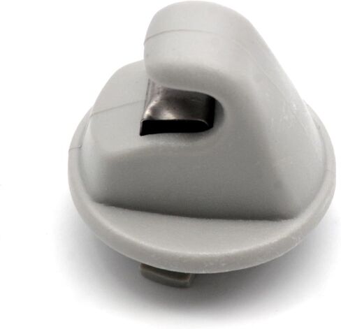 Interior Sun Visor Hook Clip Bracket Compatible for VW Volkswagen Golf MK7 2013 2014 2015 2016 2017 Sun Visor Holder 5G0857561B (Gray) in Saudi Arabia