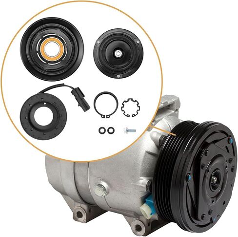 AC Compressor Clutch Kit Ram 1500 2003-2008 Ram 2500 2003-2008 Ram 3500 2003-2008 A/C Compressor Clutch Assy 10S17E in Saudi Arabia