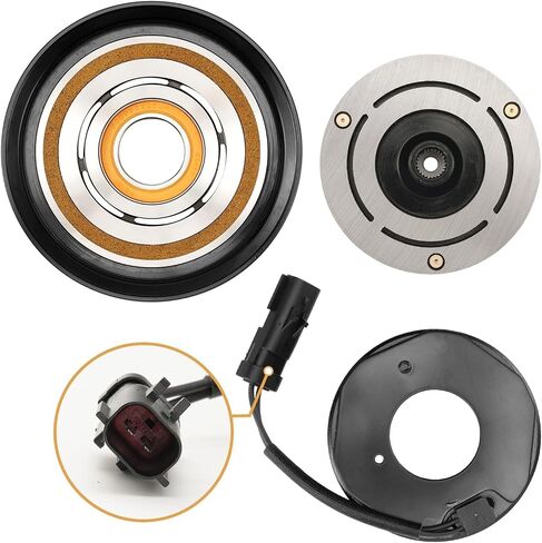 AC Compressor Clutch Kit Ram 1500 2003-2008 Ram 2500 2003-2008 Ram 3500 2003-2008 A/C Compressor Clutch Assy 10S17E in Saudi Arabia