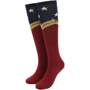 Bioworld Wonder Woman Classic Shield Women's Knee High Socks