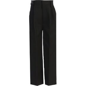 Black Dress Pants for Boys - Baby Boy Dress Pants - Toddler Boy Dress Pants - Kids Uniform Husky Suit Pants & Slacks