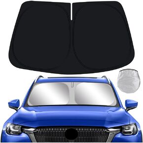 Car Sun Shade for Mazda CX-90 2024 Auto Interior Accessories Foldable Sunshade Windshield Visor Cooler Protector Front Windows Cover Shield