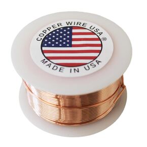 Bare Copper Round Wire 16 Ga (1/2 Lb. -63 Ft.) (Dead Soft)