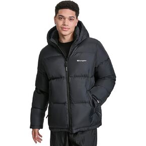 Champion Men's Heavy Weight Puffer with Adjustable Hood