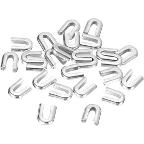 PATIKIL 24Pcs 13mm 1/2inch Spiral Boning Sewing Tips for, Stainless Steel Spiral Corset Boning Tips Covers End Cap for Costume Bridal Dress