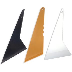Window Tint Tools 3 in 1 Vinyl Wrap Squeegee Tools Plastic Squeegee,Vinyl Wrap Tools Car Window Film Scraper for Vinyl Wrapping & Window Tinting Application