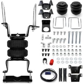 MILLISEC Rear Air Spring Bags Suspension Kit compatible with 2011-2017 Chevy Silverado 2500/3500 and GMC Sierra 2500/3500 with 8 Lug Truck Air Spring Kit Replaces# TOW-GM11HD-001