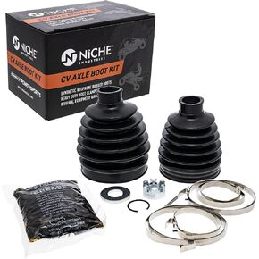 NICHE Front CV Axle Boot Kit For Polaris 2204460 2204459 Sportsman 400 800 ACE 325 Scrambler 500 ATV