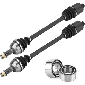 Youxmoto Rear Left/Right CV Axle & Wheel Bearing Kit Fit for Polaris RZR 4 S 900/1000 EPS 2015-2021, for General 1000 2016 2017 2018, 4340 Chromoly Steel, Replace for 1333081, 1333947