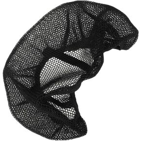 BYOBYO 3D Motorcycle Bike Net Seat Cover Spacer Mesh Cooling Black M/L/XL/XXL Protector Anti-Slip Cushion(XL)
