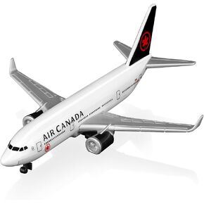 1/400 Air Canada Airplane Model Kits Plastic Airplane Model for Collection and Display
