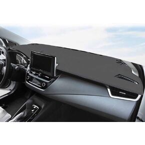Rifoda for Toyota Corolla Dash Board Cover Mat Fit for Corolla 2022 2021 2020 2019 Leather Material Dashboard Sunshade Cover pad Black Stitching