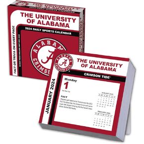 TURNER SPORTS Alabama Crimson Tide 2025 Box Calendar (25998053001)