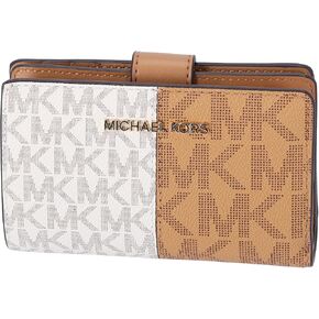 Michael Kors Jet Set Travel Medium Bifold Card Wallet Deer Multi MK in Kuwait