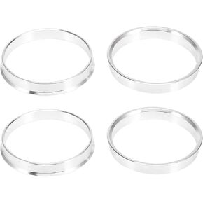 X AUTOHAUX 4pcs OD 64.1mm to ID 60.1mm Aluminium Alloy Car Hub Centric Rings Wheel Bore Center Spacer