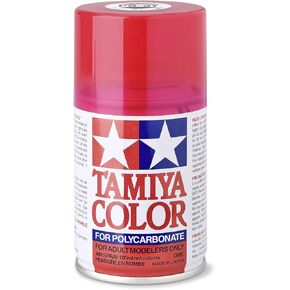 Tamiya Polycarbonate PS-37 Translucent Red Spray 100 ml TAM86037 Lacquer Primers & Paints