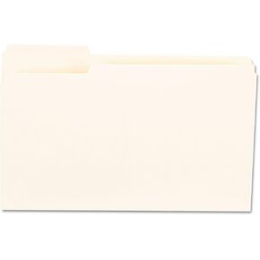 Universal UNV15121 1 Ply 1/3 Cut File Folders - Legal, Manila (100/Box)