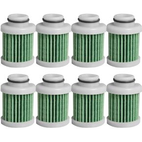 8PCS 6D8-WS24A-00-00 Primary Fuel Filter Element Compatible with Yamaha F40A F50/T50 F60/T60 F70 F90 F115 Outboard # 6D8-WS24A-00-00 (2004 and Later) Replaces 6D8-24563-00-00