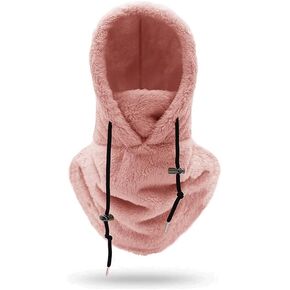 Balaclava, Sherpa Hood Ski Mask, Fleece Ski Mask for Men and Women, Fashion Warm Face Cover Hat Cap Scarf