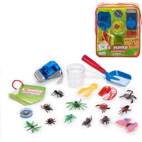 Chuckle & Roar - Junior Explorer Adventure Kit - Explore and Learn Insect Fun - Great for Young Learners - 19 Piece Kit - Indoor/Outdoor - Ages 5 and Up