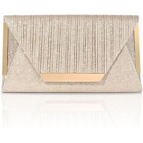 Clutch Purses for Women Evening Bag, Women Shoulder Crossbody Bag with Chain, Women's Handbags for Wedding Party Prom