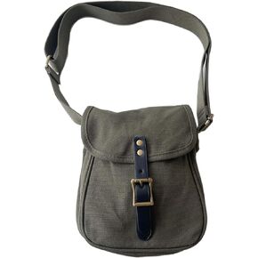 Small Crossbody Bags for Men Women,Canvas Messenger Purse,Trendy Design Satchel Bag