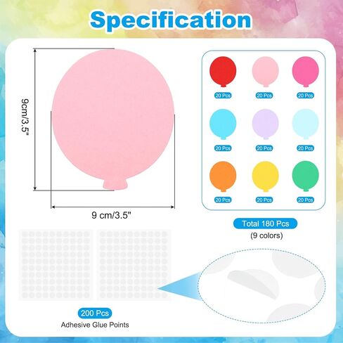 PATIKIL Bulletin Cutouts Paper, 180 Pcs Star Shape Bulletin Board Paper Cut Outs Decorations with Adhesive Points for Classroom DIY Crafts Projects Party Supplies, Multicolored in Saudi Arabia