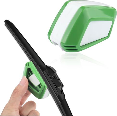 شفرات ممسحة الزجاج الأمامي للسيارة، أداة إعادة تصميم شفرات ممسحة الزجاج الأمامي للسيارة مع إسفنجة لتنظيف شفرة ممسحة السيارة، ماسحات الزجاج الأمامي العالمية لإعادة تركيبها لشاحنة السيارة وسيارات الدفع الرباعي in Kuwait