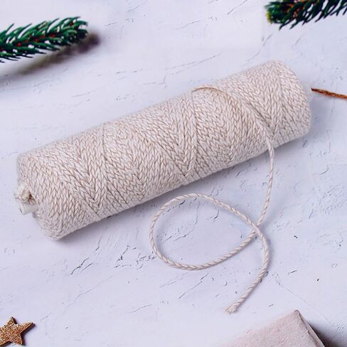 15-ply Braided Candle Wick Spool 492 Foot Cotton Candle Wick Roll Core Braided Wick for Candle Making and Candle DIY (492 FT) in Saudi Arabia