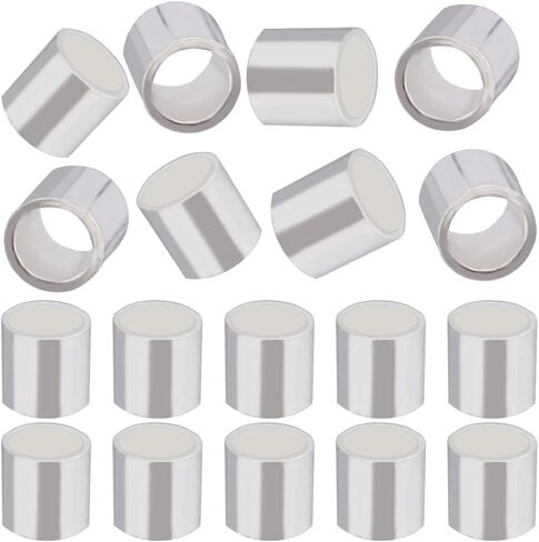 CREATCABIN 100Pcs 4 Sizes 925 Sterling Silver Spacer Beads Column Tiny Loose Small Tube Beads Large Hole Spacer Charms DIY Jewelry Making Supplies Findings Crafts Gift for Necklaces Bracelets Earrings in Saudi Arabia